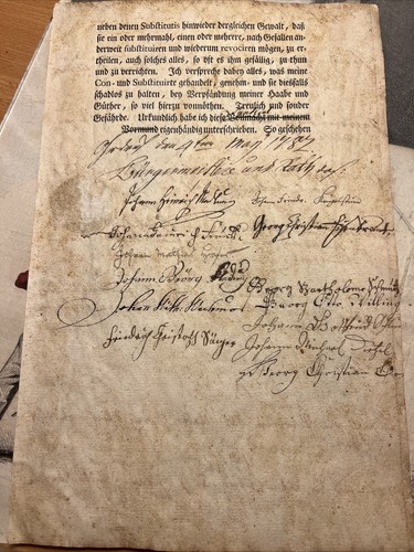 1782 original antike - original,