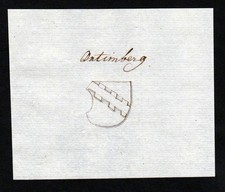 18. Jh. Ortimberg Handschrift