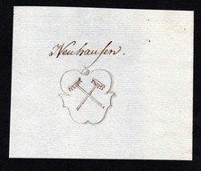 18. Jh. Neuhausen Handschrift