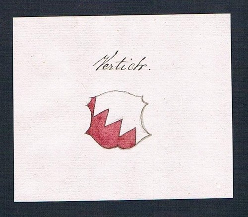 Vertich handschrift - vertich,