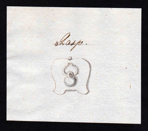 Rasp handschrift - jh.,