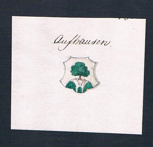 Aufhausen handschrift - jh.,
