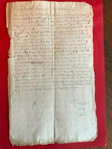 Altes dokument hamm uentrop - altes,