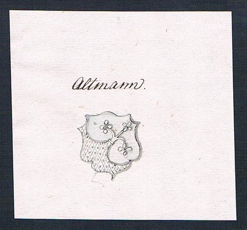 Altmann handschrift - jh.,