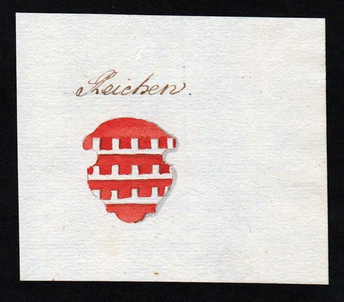 Reichen handschrift - 18.,
