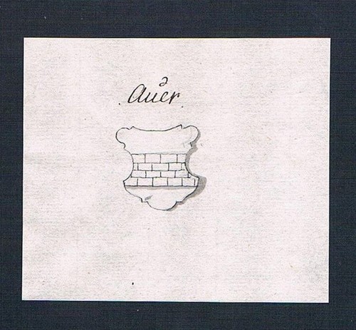 Auer au handschrift - 18.,