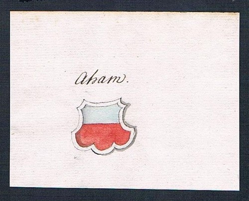 Aham adel handschrift - aham,
