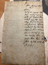 Original Antike Manuskript