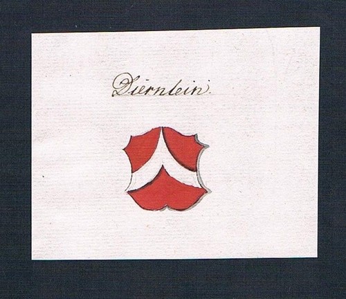 Diernlein handschrift - 18.,