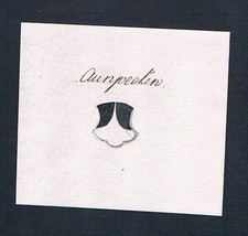 18. Jh. Aunpecken Handschrift