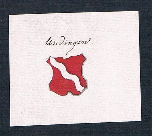 Undingen handschrift - 18.jh.,