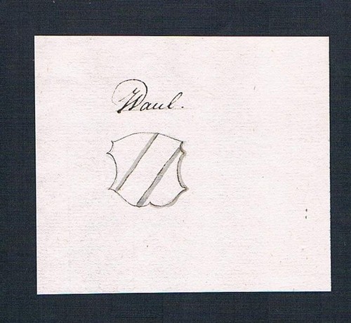 Von waul handschrift - 18.,