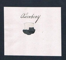 18. Jh. Auerberg Handschrift