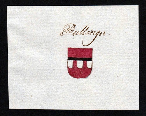Pullinger handschrift - 18., jh.
