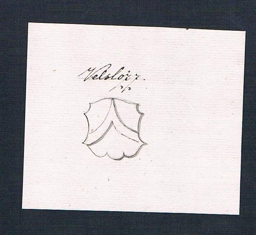 Velslozz handschrift - 18.,