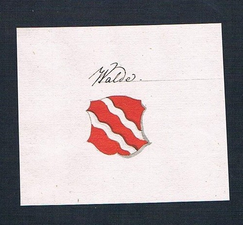 Walde handschrift - jh.,