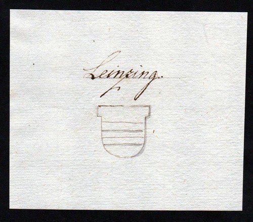 Leinzing handschrift - 18., jh.