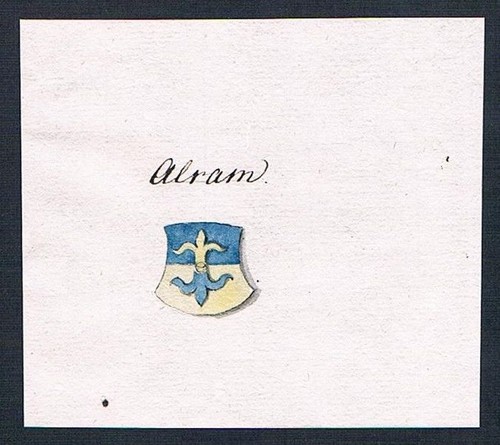 Alram handschrift - jh.,