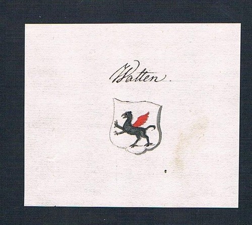 Watten handschrift - 18., jh.