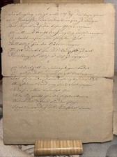 Original Antike Manuskript