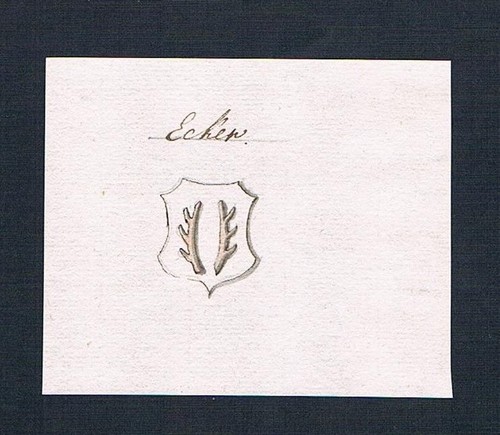 Ecke handschrift - jh.,