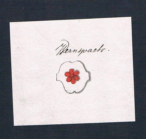Wernspach handschrift - 18.,
