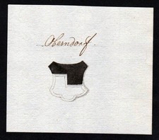 18. Jh. Oberndorf Wappen