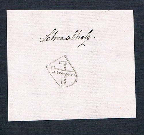 Schmalholz handschrift - jh.,