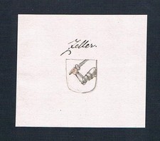 18. Jh. Zell Zeller Wappen