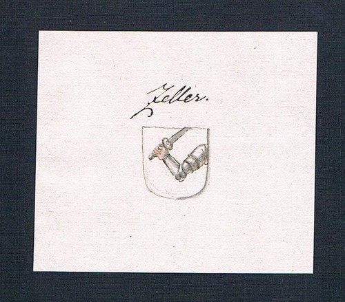 Zell zeller wappen - jh.,
