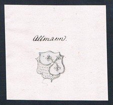 18. Jh. Altmann Handschrift