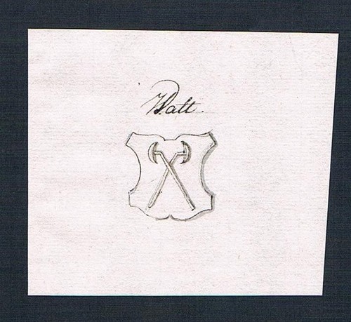Watt handschrift - jh.,