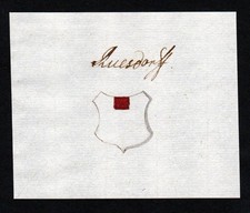 18. Jh. Ruesdorf Rüsdorf