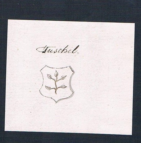 Tuschel handschrift - tuschel,