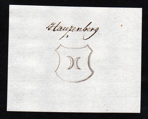 Hauzenberg handschrift - 18.,
