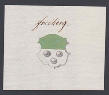 18. Jh. Freiberg Wappen
